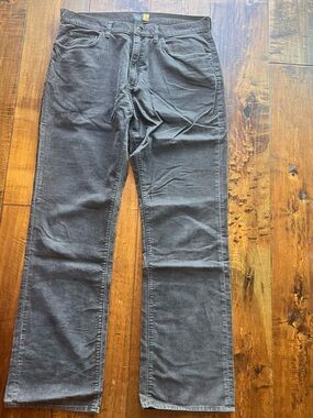 36x34 J. Crew Men's Corduroy Pants - dark brown